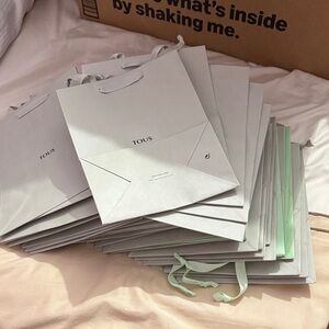 44 Tous Elegant Gray Shopping Bags